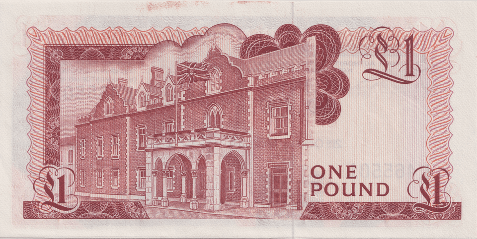 1986 ONE POUND GIBRALTAR BANKNOTE REF-1807 - WORLD BANKNOTES - Cambridgeshire Coins