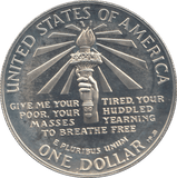 1986 SILVER 1 DOLLAR USA ( PROOF ) - SILVER WORLD COINS - Cambridgeshire Coins