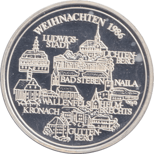 1986 SILVER COIN GERMANY - SILVER WORLD COINS - Cambridgeshire Coins