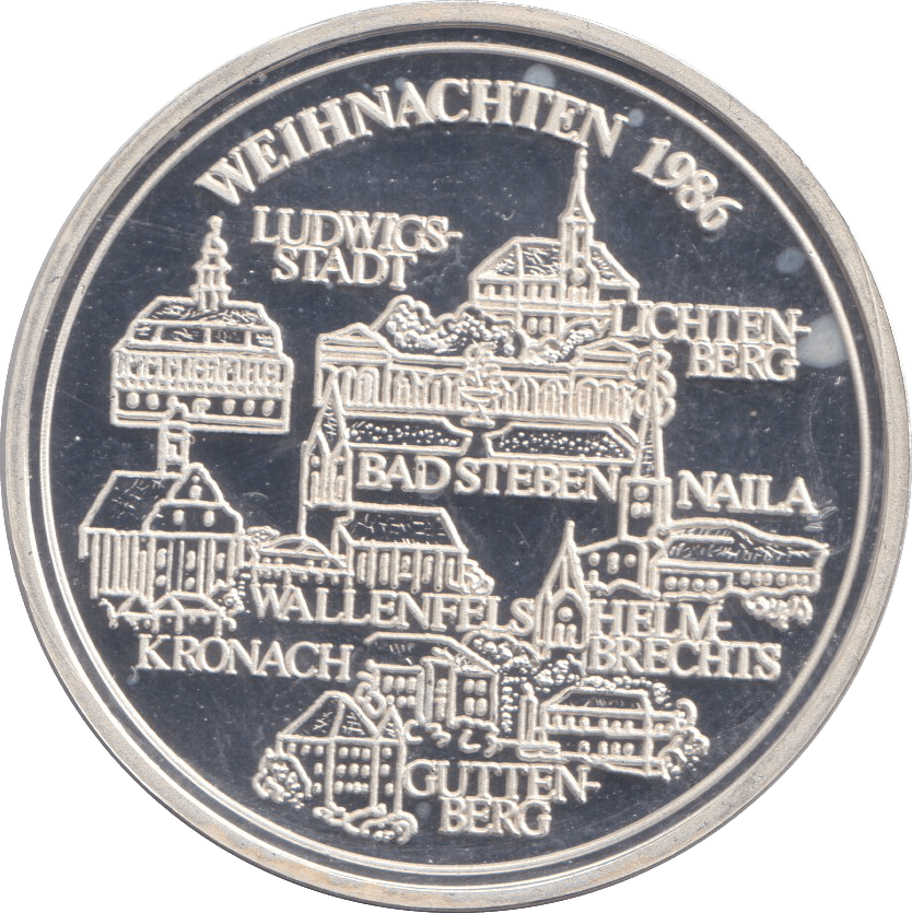 1986 SILVER COIN GERMANY - SILVER WORLD COINS - Cambridgeshire Coins