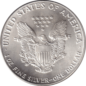 1986 SILVER LIBERTY DOLLAR USA - SILVER WORLD COINS - Cambridgeshire Coins