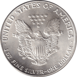 1986 SILVER LIBERTY DOLLAR USA - SILVER WORLD COINS - Cambridgeshire Coins
