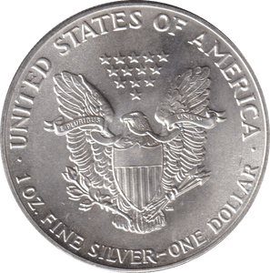 1986 SILVER LIBERTY DOLLAR USA - SILVER WORLD COINS - Cambridgeshire Coins
