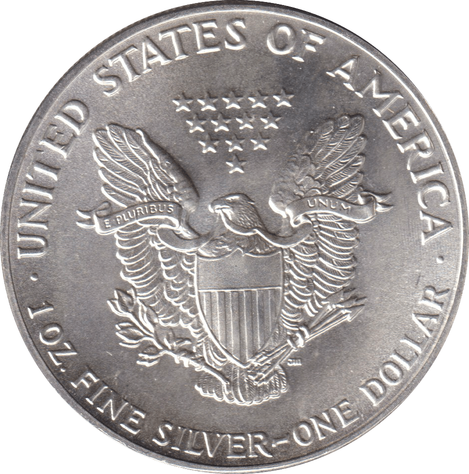 1986 SILVER LIBERTY DOLLAR USA - SILVER WORLD COINS - Cambridgeshire Coins