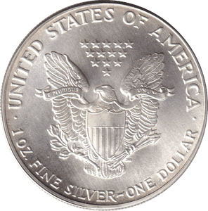 1986 SILVER LIBERTY DOLLAR USA - SILVER WORLD COINS - Cambridgeshire Coins