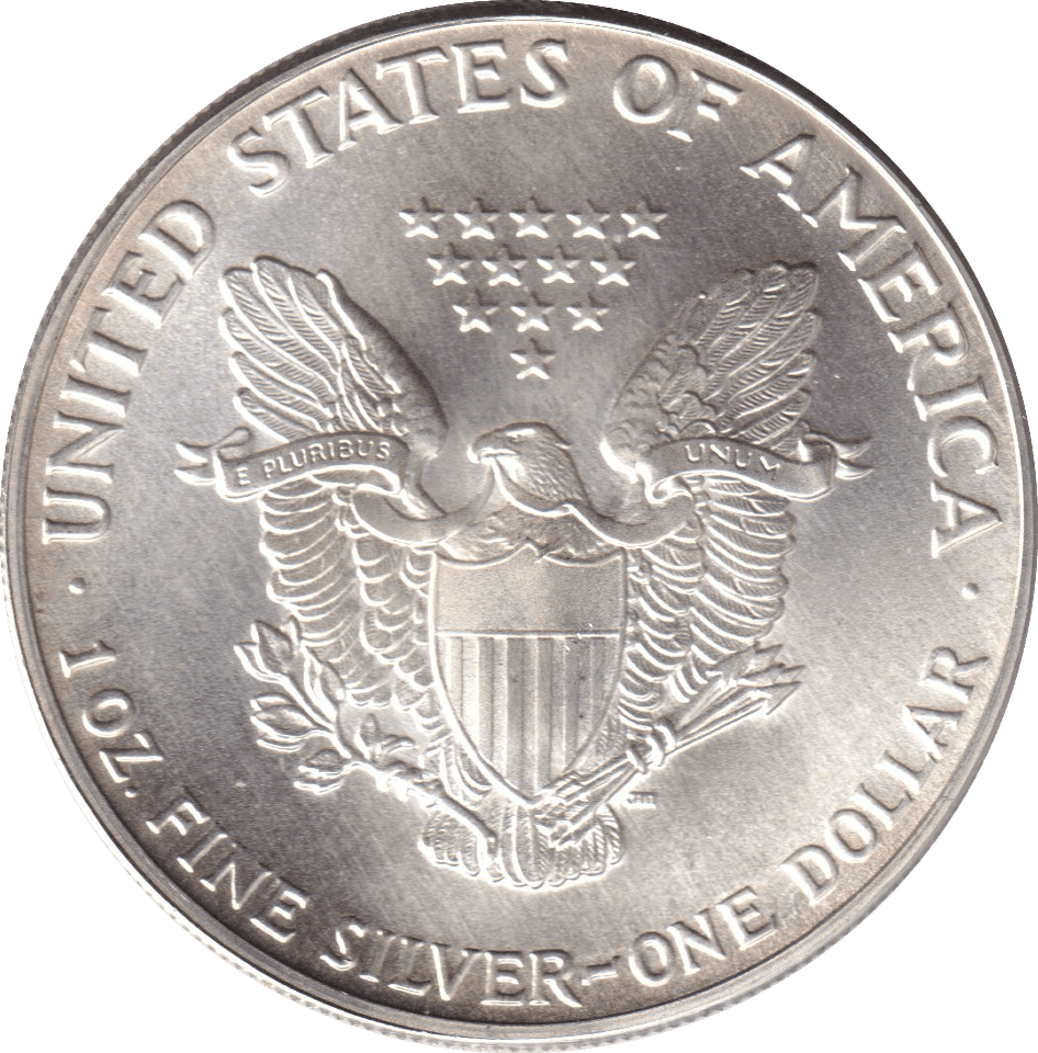 1986 SILVER LIBERTY DOLLAR USA - SILVER WORLD COINS - Cambridgeshire Coins