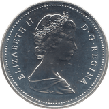 1986 SILVER ONE DOLLAR CANADA - WORLD COINS - Cambridgeshire Coins