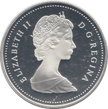 1986 SILVER PROOF CANADIAN COLLAR - SILVER WORLD COINS - Cambridgeshire Coins