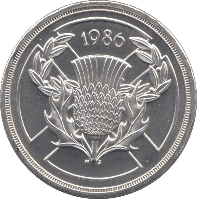 1986 SILVER PROOF TWO POUNDS COMMONWEALTH GAMES - SILVER WORLD COINS - Cambridgeshire Coins