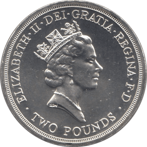 1986 SILVER PROOF TWO POUNDS COMMONWEALTH GAMES - SILVER WORLD COINS - Cambridgeshire Coins