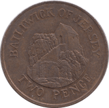 1986 TWO PENCE JERSEY - WORLD COINS - Cambridgeshire Coins