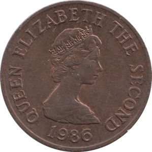 1986 TWO PENCE JERSEY - WORLD COINS - Cambridgeshire Coins