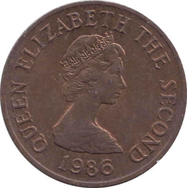 1986 TWO PENCE JERSEY - WORLD COINS - Cambridgeshire Coins