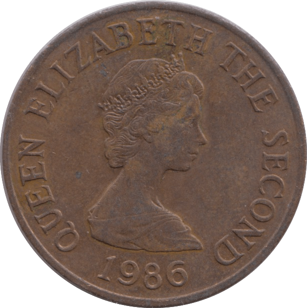 1986 TWO PENCE JERSEY - WORLD COINS - Cambridgeshire Coins