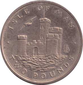 1986 TWO POUND ISLE OF MAN - WORLD COINS - Cambridgeshire Coins