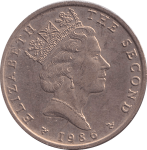 1986 TWO POUND ISLE OF MAN - WORLD COINS - Cambridgeshire Coins