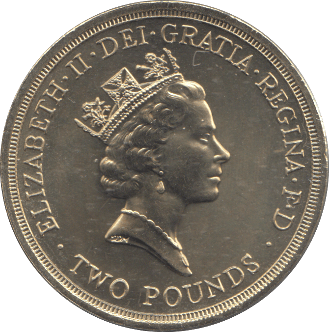 1986 TWO POUNDS SCOTLAND COMMONWEALTH GAMES - £2 BU - Cambridgeshire Coins