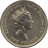 1986 TWO POUNDS SCOTLAND COMMONWEALTH GAMES - £2 BU - Cambridgeshire Coins