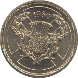 1986 TWO POUNDS SCOTLAND COMMONWEALTH GAMES - £2 BU - Cambridgeshire Coins
