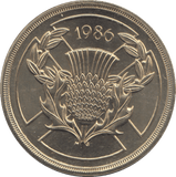 1986 TWO POUNDS SCOTLAND COMMONWEALTH GAMES - £2 BU - Cambridgeshire Coins