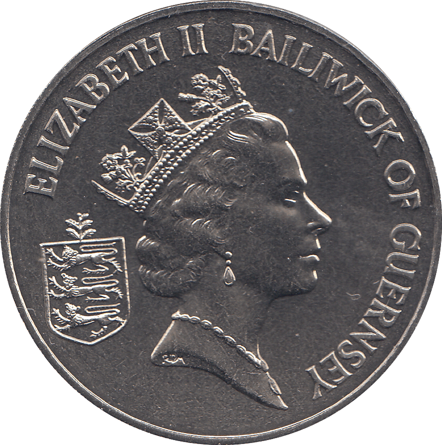 1987 2 POUNDS WILLIAM DUKE OF NORMANDY ( BU ) - WORLD COINS - Cambridgeshire Coins