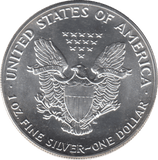 1987 AMERICAN EAGLE SILVER DOLLAR 1 OZ FINE SILVER - WORLD COINS - Cambridgeshire Coins