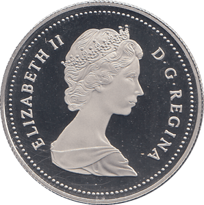 1987 CANADA PROOF 50 CENT - WORLD COINS - Cambridgeshire Coins