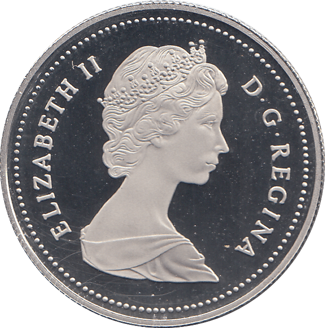 1987 CANADA PROOF 50 CENT - WORLD COINS - Cambridgeshire Coins
