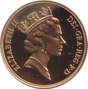 1987 GOLD DOUBLE SOVEREIGN TWO POUNDS ( PROOF ) - Double Sovereign - Cambridgeshire Coins