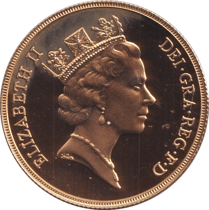1987 GOLD DOUBLE SOVEREIGN TWO POUNDS ( PROOF ) - Double Sovereign - Cambridgeshire Coins