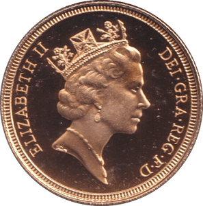 1987 GOLD SOVEREIGN ( PROOF ) - SOVEREIGN - Cambridgeshire Coins
