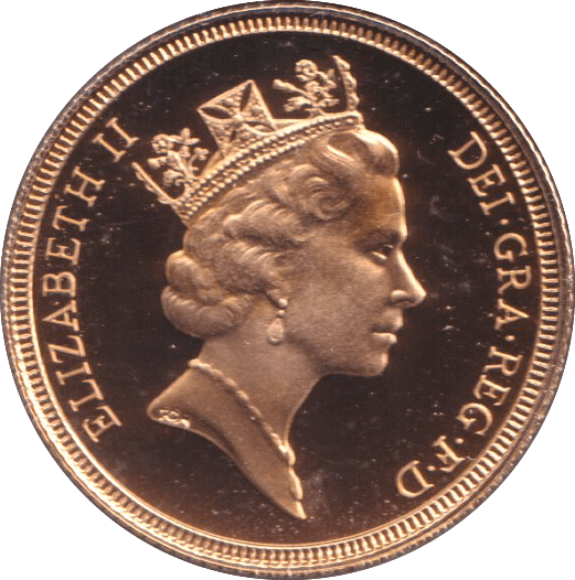 1987 GOLD SOVEREIGN ( PROOF ) - SOVEREIGN - Cambridgeshire Coins