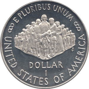 1987 ONE DOLLAR SILVER PROOF USA - SILVER WORLD COINS - Cambridgeshire Coins