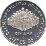 1987 ONE DOLLAR SILVER PROOF USA - SILVER WORLD COINS - Cambridgeshire Coins