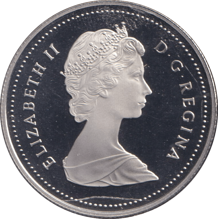 1987 PROOF DOLLAR CANADA - SILVER WORLD COINS - Cambridgeshire Coins