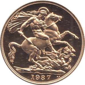 1987 PROOF DOUBLE SOVEREIGN - DOUBLE SOVEREIGN - Cambridgeshire Coins