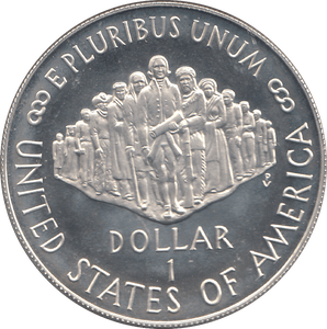 1987 SILVER 1 DOLLAR USA ( PROOF ) - SILVER WORLD COINS - Cambridgeshire Coins