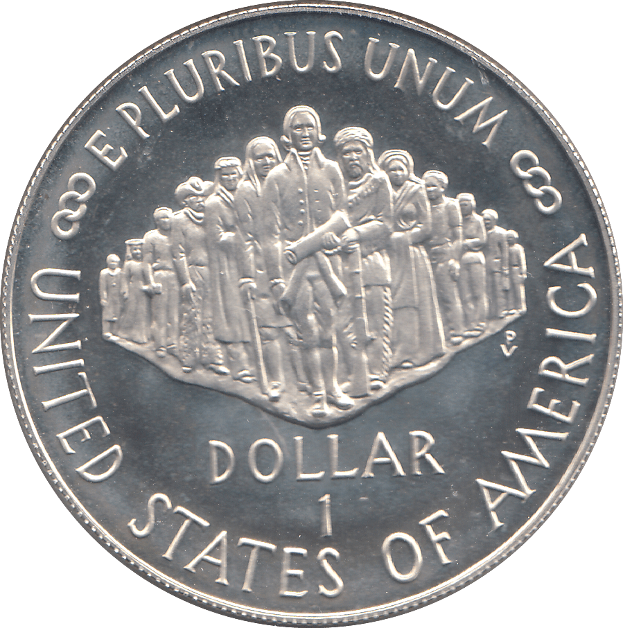 1987 SILVER 1 DOLLAR USA ( PROOF ) - SILVER WORLD COINS - Cambridgeshire Coins