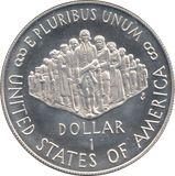 1987 SILVER 1 DOLLAR USA ( PROOF ) - SILVER WORLD COINS - Cambridgeshire Coins