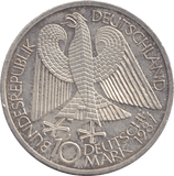 1987 SILVER 10 MARKS GERMANY - SILVER WORLD COINS - Cambridgeshire Coins