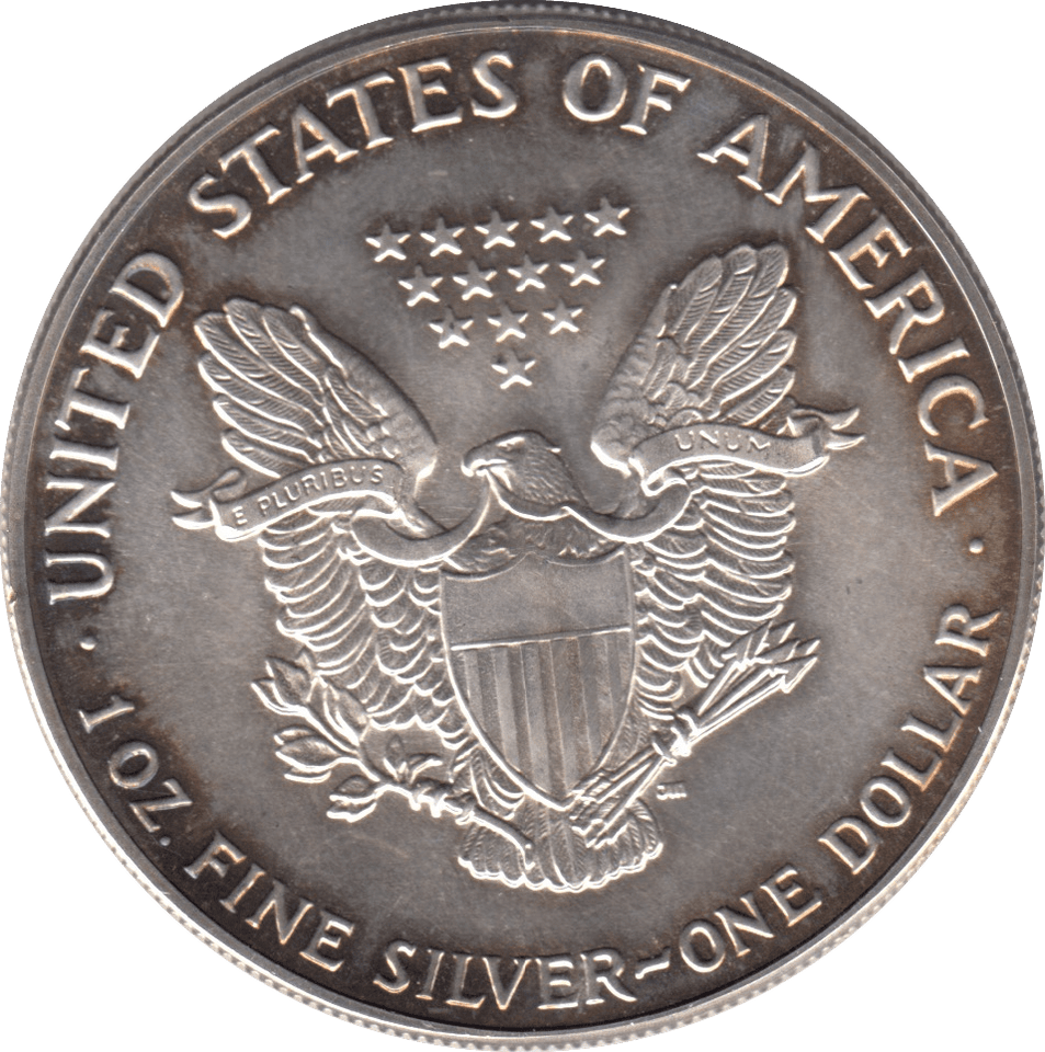 1987 SILVER LIBERTY DOLLAR USA - SILVER WORLD COINS - Cambridgeshire Coins