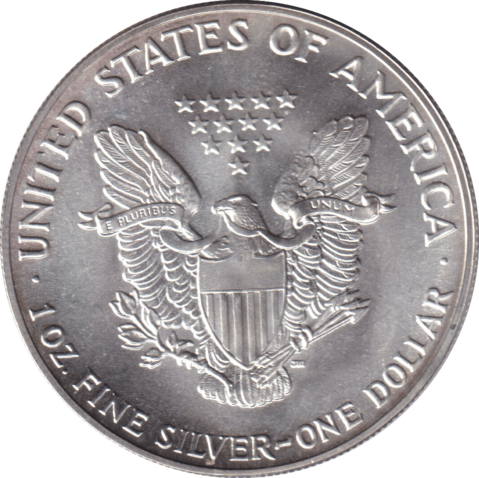 1987 SILVER LIBERTY DOLLAR USA - SILVER WORLD COINS - Cambridgeshire Coins
