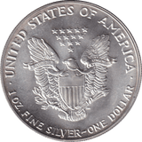 1987 SILVER LIBERTY DOLLAR USA - SILVER WORLD COINS - Cambridgeshire Coins