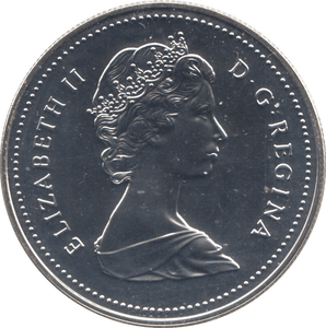 1987 SILVER ONE DOLLAR CANADA - SILVER WORLD COINS - Cambridgeshire Coins