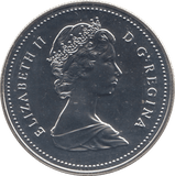 1987 SILVER ONE DOLLAR CANADA - SILVER WORLD COINS - Cambridgeshire Coins