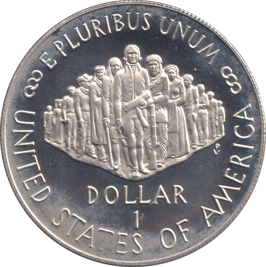 1987 SILVER ONE DOLLAR - SILVER WORLD COINS - Cambridgeshire Coins