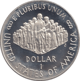 1987 SILVER ONE DOLLAR - SILVER WORLD COINS - Cambridgeshire Coins