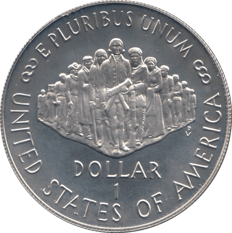 1987 SILVER PROOF DOLLAR US CONSTITUTION 200TH ANNIVERSARY USA - SILVER WORLD COINS - Cambridgeshire Coins