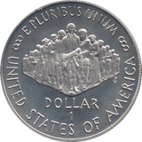 1987 SILVER PROOF DOLLAR US CONSTITUTION 200TH ANNIVERSARY USA - SILVER WORLD COINS - Cambridgeshire Coins