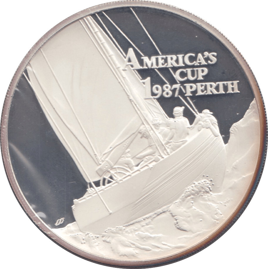 1987 TEN DOLLARS SILVER PROOF USA - SILVER WORLD COINS - Cambridgeshire Coins